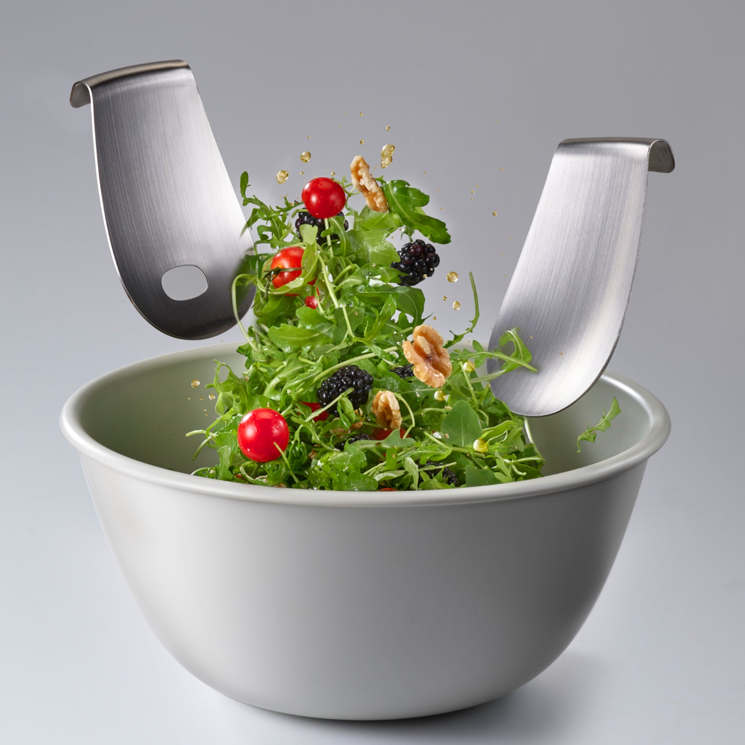 Uno Salad Bowl & Server Set - Stone