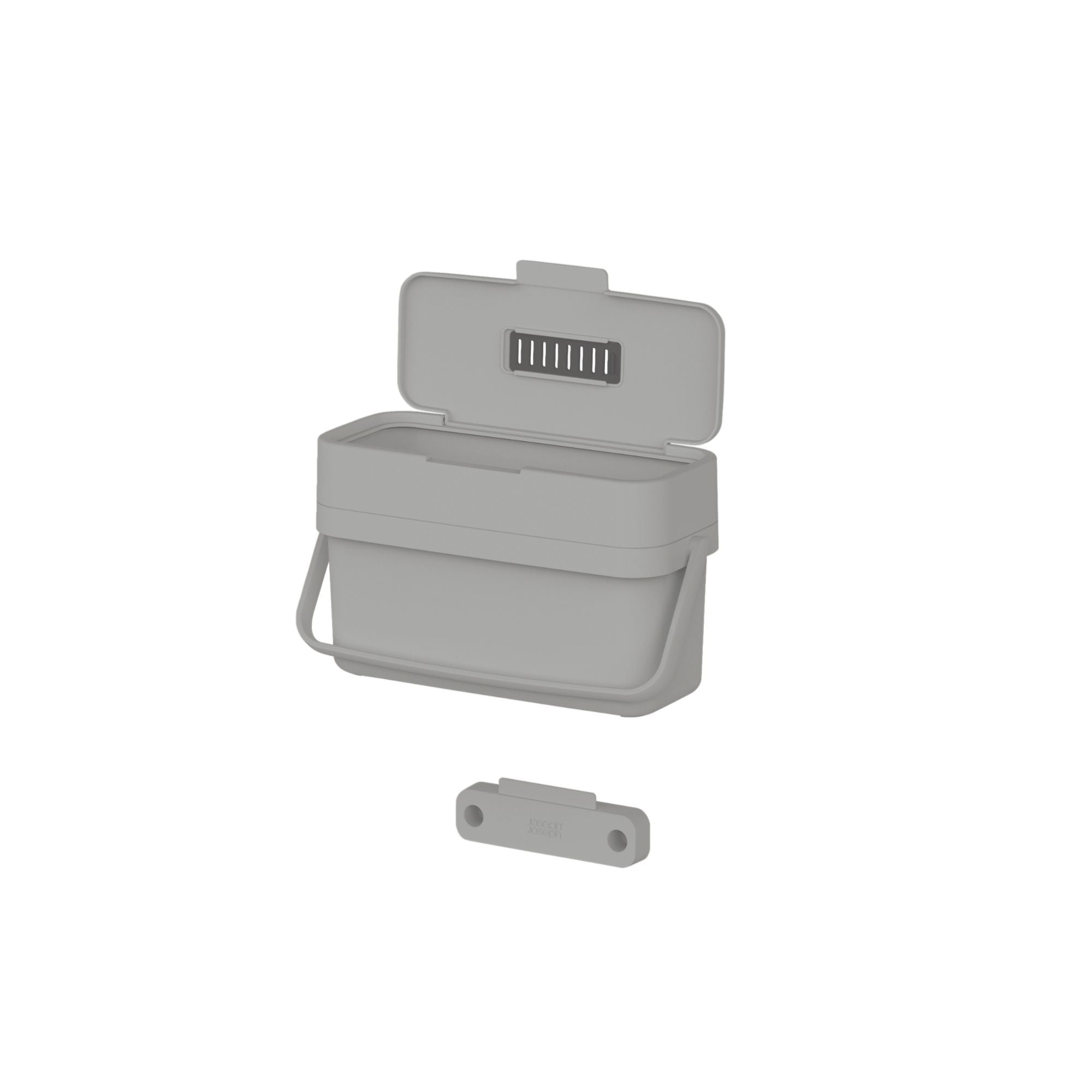 Duo Compo Easy-fill Food Caddy - Grey
