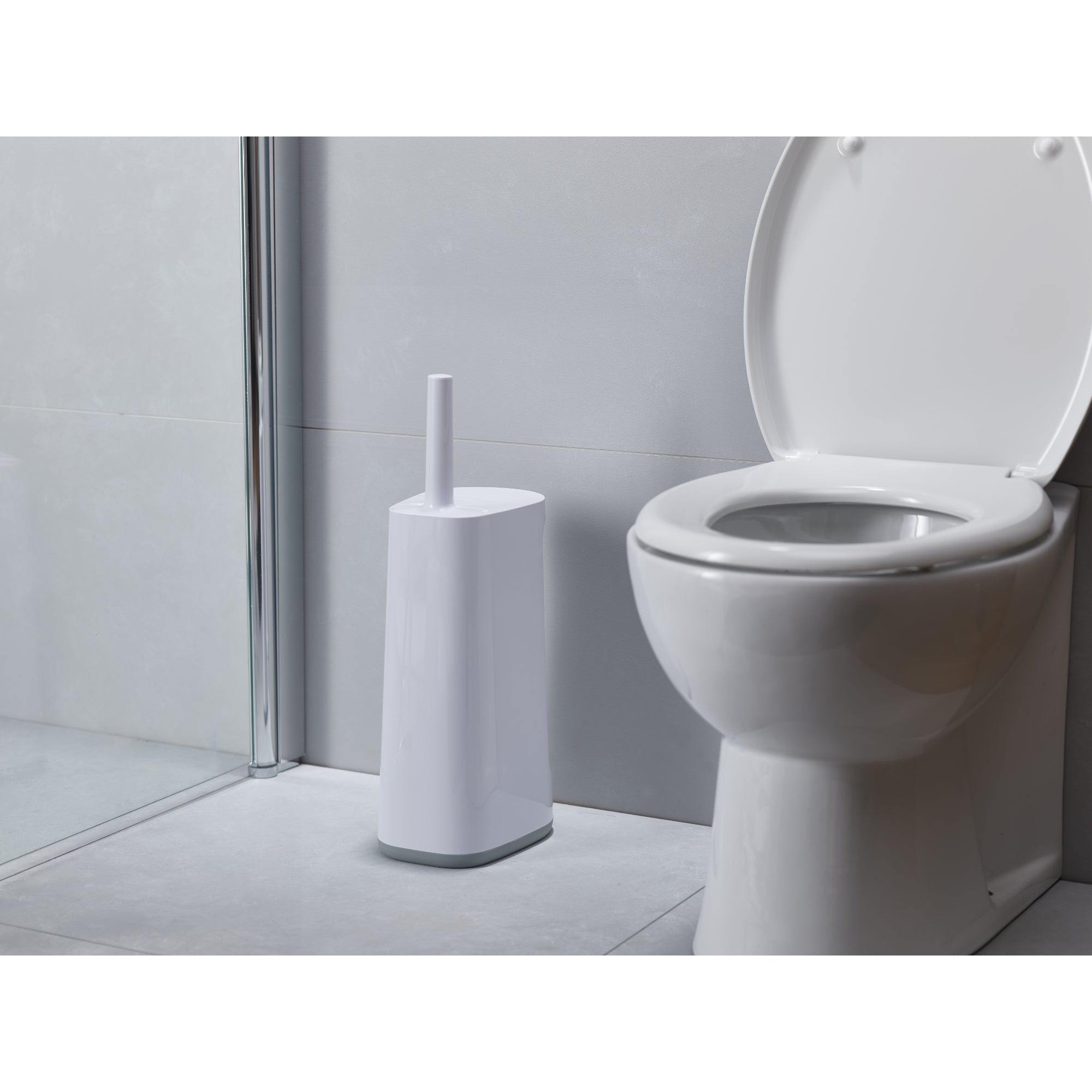 Flex Store Toilet Brush - Grey/White