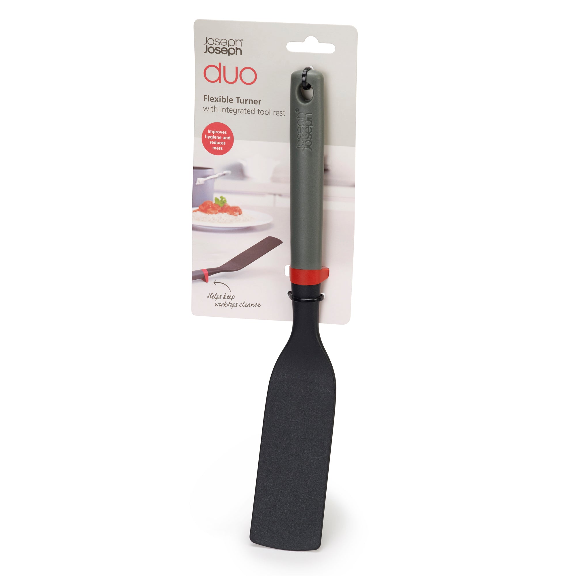 Duo Flexible Turner with Tool Rest - Grey/Red