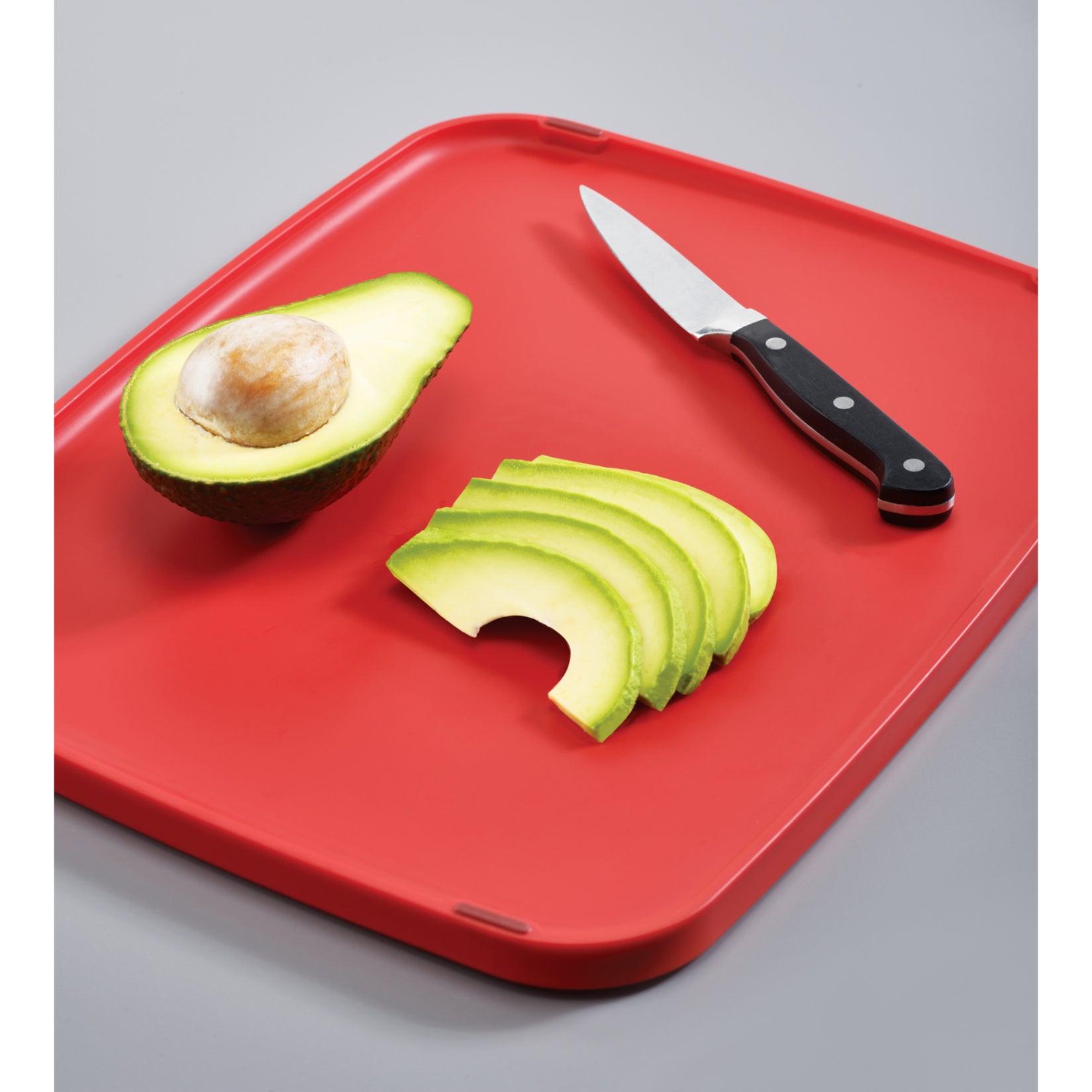 Duo Multi-function Chopping Board - Red
