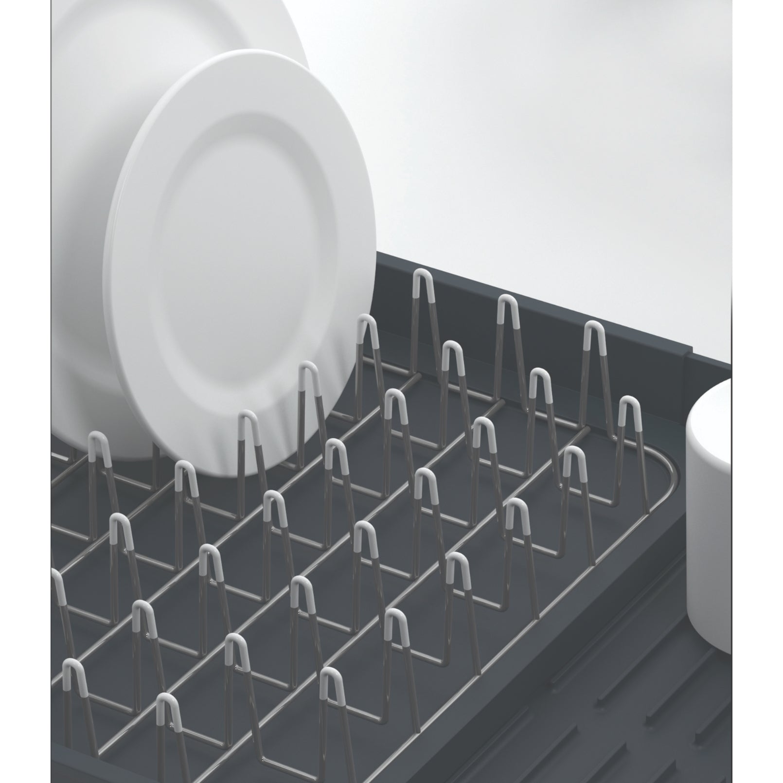 Extend Expandable Dish Rack - Grey