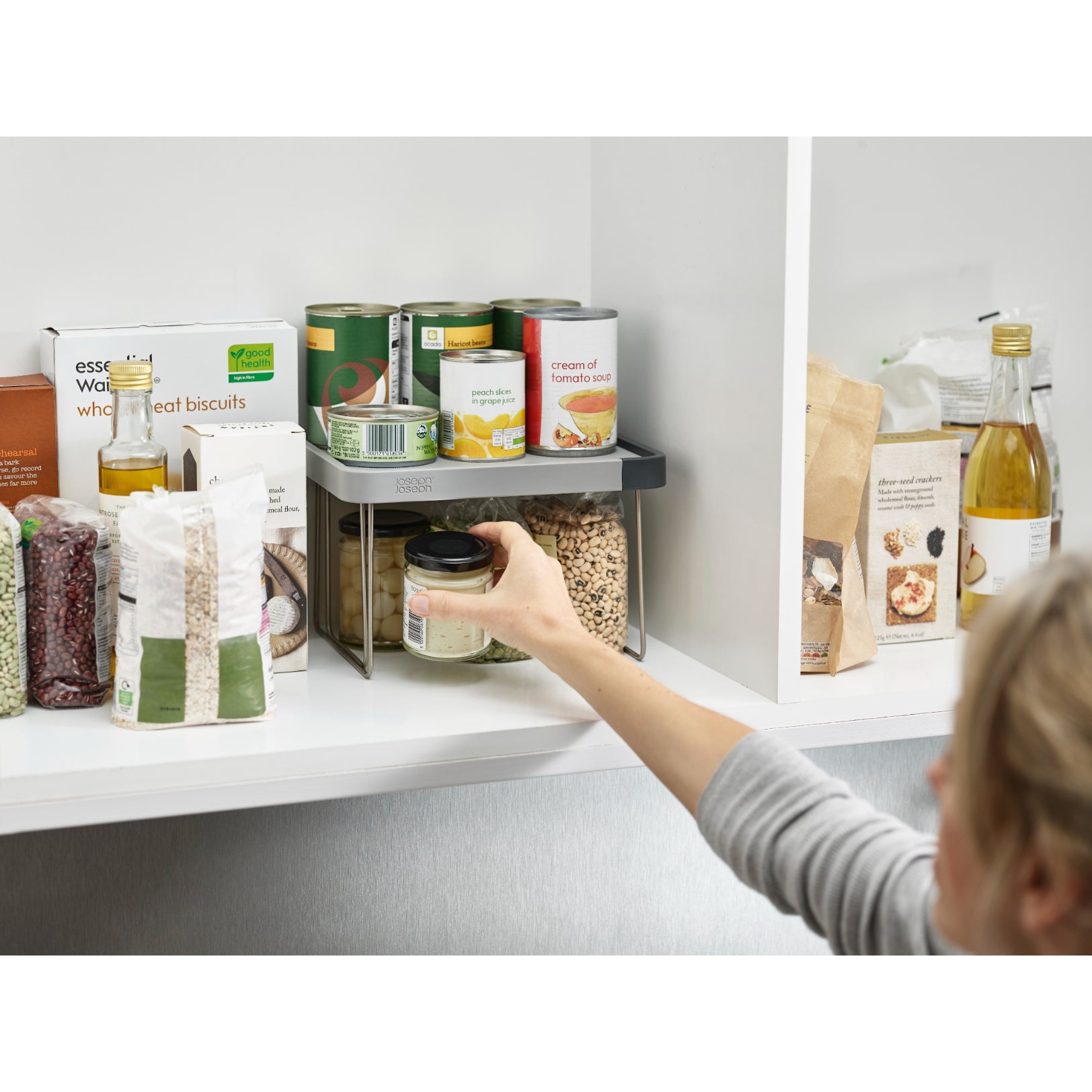 CupboardStore Expandable Shelf - Grey